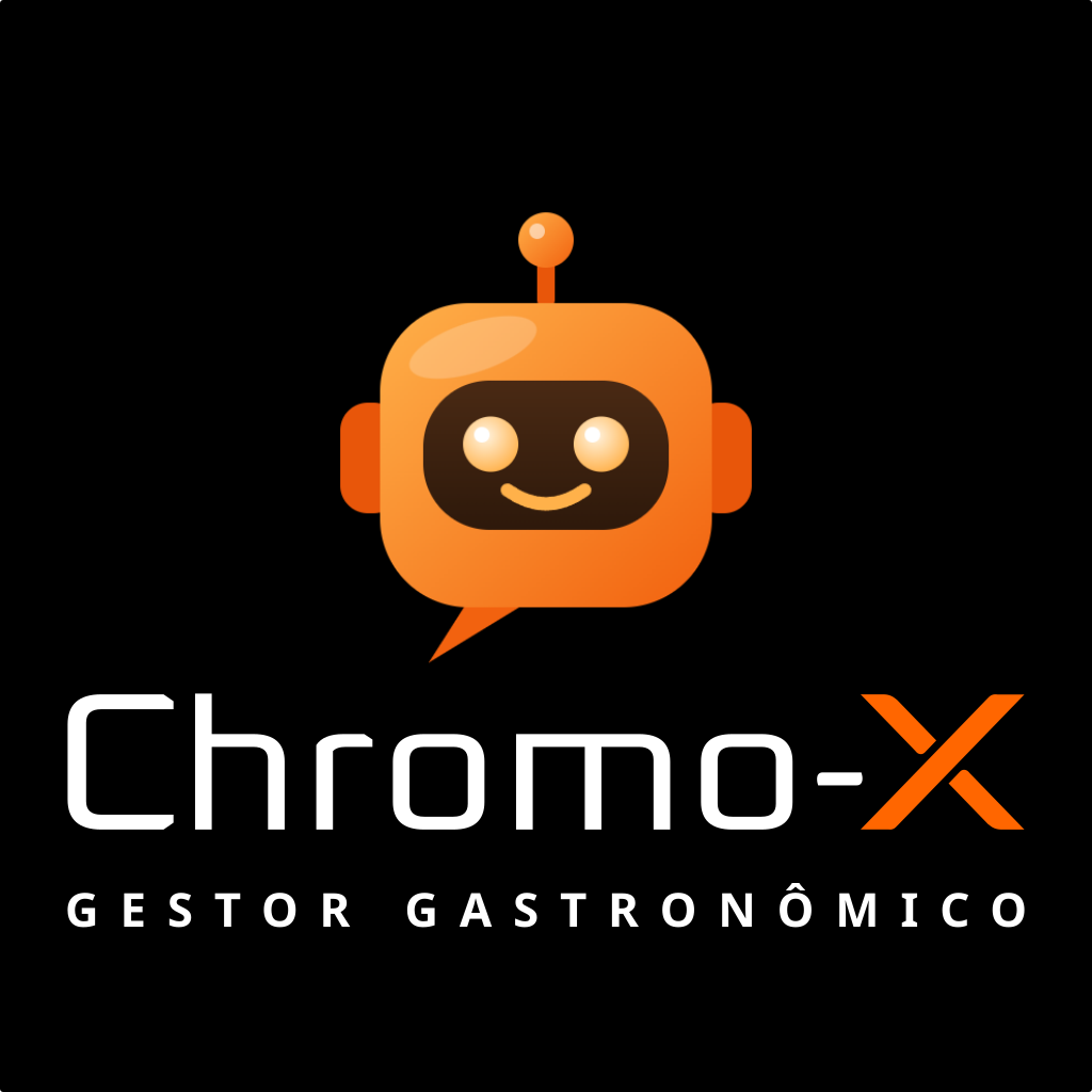 Logo do bot de WhatsApp do Chromo-X